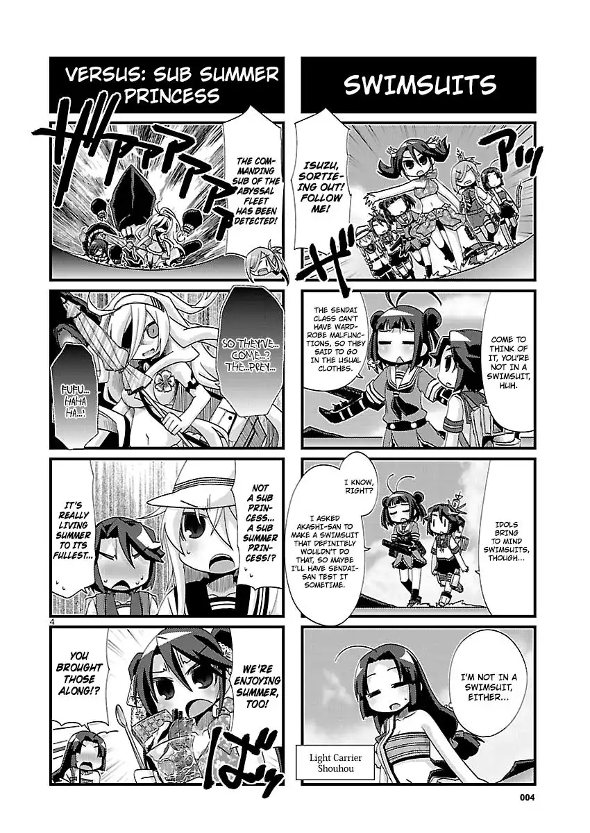 Kantai Collection - Kankore - 4-koma Comic - Fubuki, Ganbarimasu! Chapter 136 4